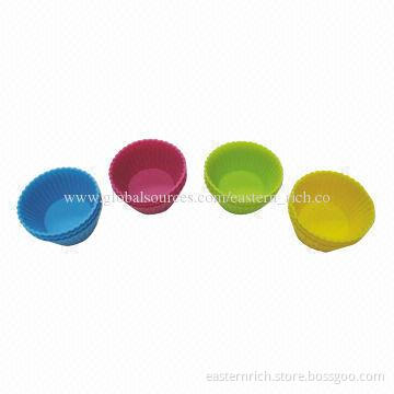 Silicone Cupcake Cup Set, Sized 4.7 x 2.1cm